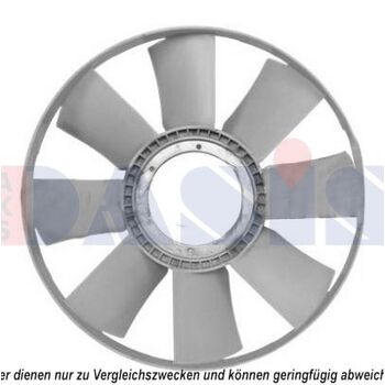 Fan Wheel, engine cooling -- AKS DASIS
