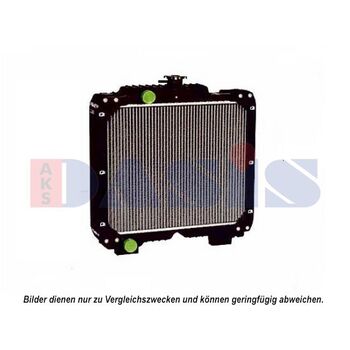 Radiator, engine cooling -- AKS DASIS, NEW HOLLAND, Tractor / TD...