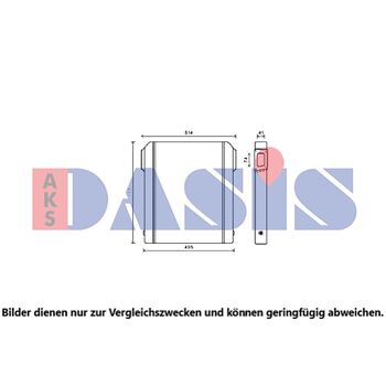 Ladeluftkühler AKS DASIS 447014N