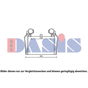 Ladeluftkühler AKS DASIS 447016N