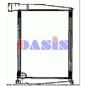 Ladeluftkühler AKS DASIS  467003N