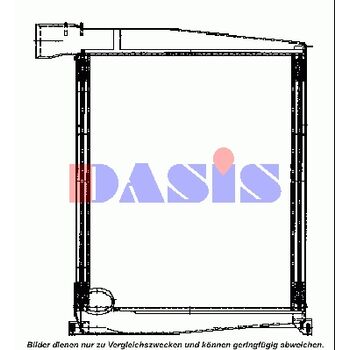 Ladeluftkühler AKS DASIS  467015N