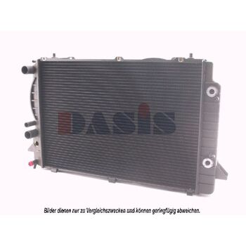 Radiator, engine cooling -- AKS DASIS, AUDI, CABRIOLET (8G7, B4), 80...