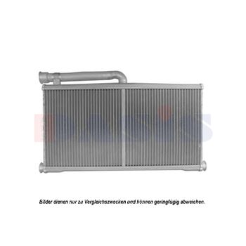 Heat Exchanger, interior heating -- AKS DASIS, AUDI, A6 Avant (4F5,...