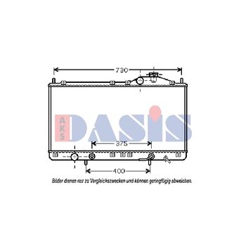 Kühler, Motorkühlung AKS DASIS 510044N für HYUNDAI EQUUS / CENTENNIAL (JS) …