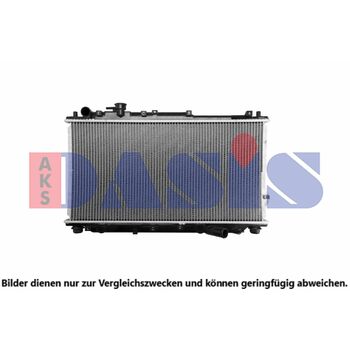 Kühler, Motorkühlung AKS DASIS 510060N für KIA SEPHIA (FA) SEPHIA Stufenheck (FA…