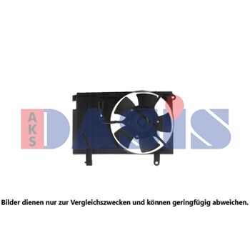 Lüfter, Motorkühlung AKS DASIS 518095N für DAEWOO KALOS (KLAS) KALOS Stufenheck…