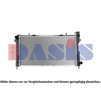 Kühler, Motorkühlung AKS DASIS 520043N für CHRYSLER VOYAGER IV (RG, RS) DODGE …