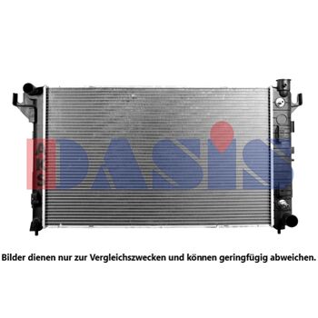 Radiator, engine cooling -- AKS DASIS, Packaging length [cm]: 113,5...