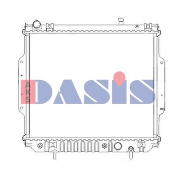 Kühler, Motorkühlung AKS DASIS 520146N für JEEP GRAND CHEROKEE II (WJ, WG…