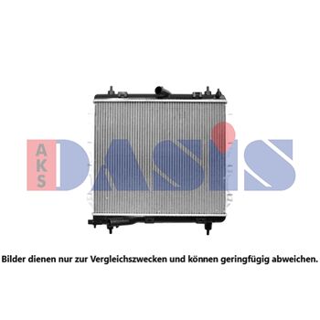 Kühler, Motorkühlung AKS DASIS 520158N für CHRYSLER PT CRUISER (PT_…