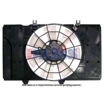 Fan, radiator -- AKS DASIS, CHRYSLER, NEON II, Voltage [V]: 12...