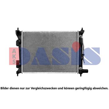 Kühler, Motorkühlung AKS DASIS 560069N für HYUNDAI ACCENT IV Stufenheck (RB) KIA…