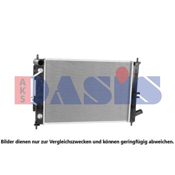 Kühler, Motorkühlung AKS DASIS 560112N für HYUNDAI ELANTRA Stufenheck (MD, UD…