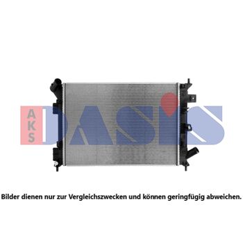 Kühler, Motorkühlung AKS DASIS 560122N für KIA SOUL II (PS…