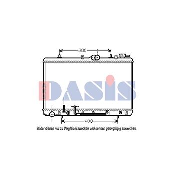 Kühler, Motorkühlung AKS DASIS 560210N für HYUNDAI S COUPE (SLC…