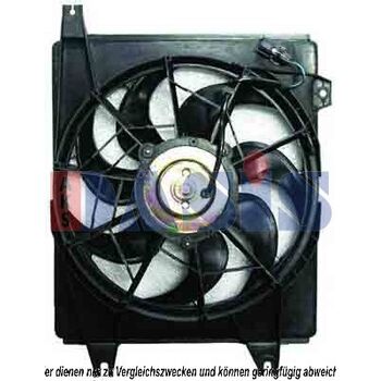 Fan, radiator -- AKS DASIS, HYUNDAI, LANTRA II (J-2), COUPE (RD), ...