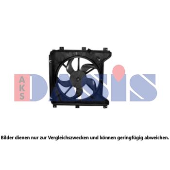 Fan, radiator -- AKS DASIS, New Part: ...
