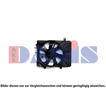 Lüfter, Motorkühlung AKS DASIS 568070N für HYUNDAI GETZ (TB…