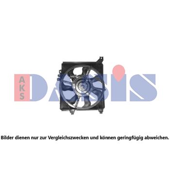 Lüfter, Motorkühlung AKS DASIS 568071N für HYUNDAI GETZ (TB…
