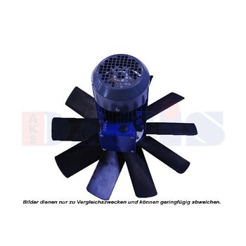 Fan, radiator -- AKS DASIS, Alu Oil Cooler Industrie, T01 - T11...