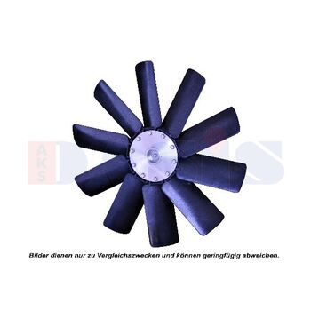 Fan Wheel, engine cooling -- AKS DASIS, Alu Oil Cooler Industrie, T01 -...