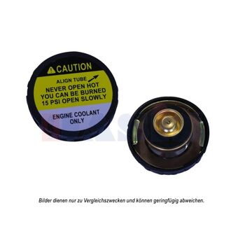 Sealing Cap, radiator -- AKS DASIS, Cap Radiator / plastic, Ø 59mm /...