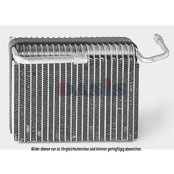 Evaporator, air conditioning -- AKS DASIS, ALFA ROMEO, LANCIA, 166...