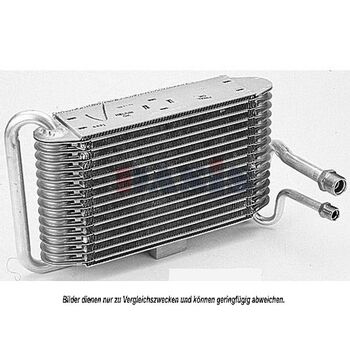 Evaporator, air conditioning -- AKS DASIS, FIAT, LANCIA, TIPO (160_), ...