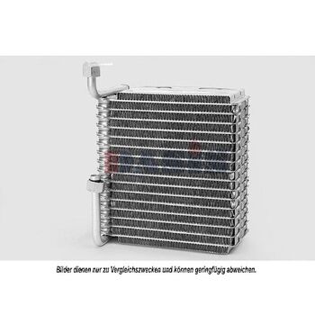 Evaporator, air conditioning -- AKS DASIS, FIAT, PALIO Weekend (178_), ...