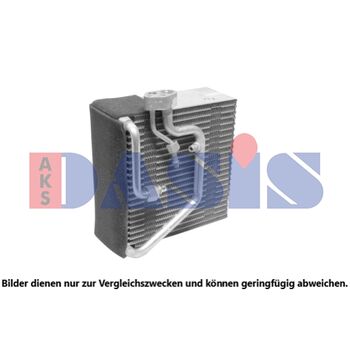 Verdampfer, Klimaanlage AKS DASIS 820251N für MITSUBISHI LANCER V (CB_A, CD_A, …