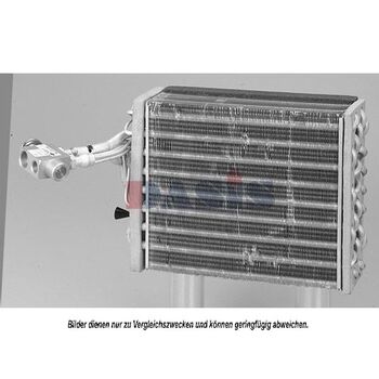 Evaporator, air conditioning -- AKS DASIS, VW, SEAT, GOLF II (19E,...