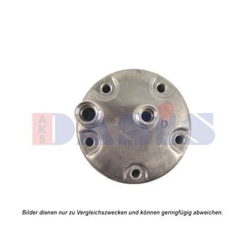 Cylinder Head, compressor -- AKS DASIS, Manufacturer Restriction: Sanden...