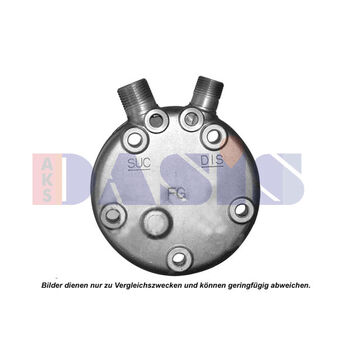 Cylinder Head, compressor -- AKS DASIS, Clutch / coil cylinder head, ...