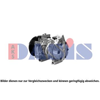 Compressor, air conditioning -- AKS DASIS, RENAULT, CLIO II (BB_, CB_),...