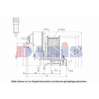 Magnetkupplung, Klimakompressor -- AKS DASIS, Magnetkupplung Linnig,...