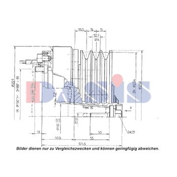 Magnetic Clutch, air conditioner compressor -- AKS DASIS, Fan Clutch,...