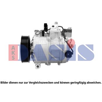 Kompressor, Klimaanlage AKS DASIS 851553N für VW PHAETON (3D1, 3D2, 3D3, 3D4, …
