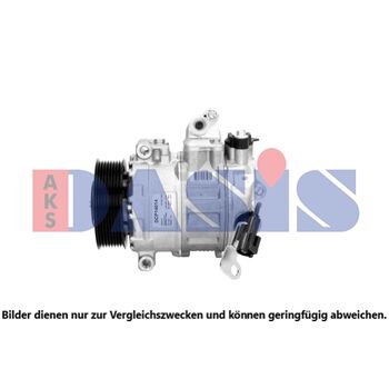Compressor, air conditioning -- AKS DASIS, LAND ROVER, DISCOVERY III...