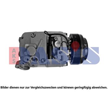 Kompressor, Klimaanlage AKS DASIS 851809N für BMW 3 Coupe (E92) X3 (E83…
