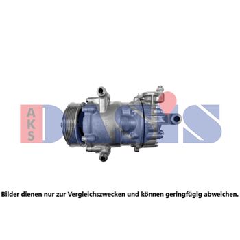 Compressor, air conditioning -- AKS DASIS, FORD, TRANSIT Bus (FD_ _,...