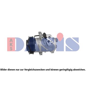 Compressor, air conditioning -- AKS DASIS, CHRYSLER, 300 C (LX), (LX,...