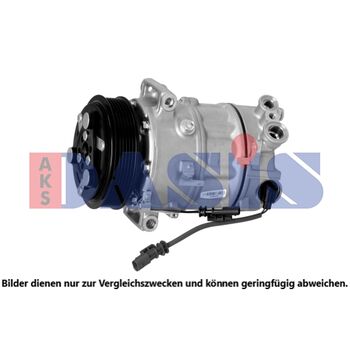 Compressor, air conditioning -- AKS DASIS, OPEL, INSIGNIA A Sports...