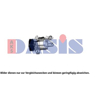 Kompressor, Klimaanlage AKS DASIS 853017N für DACIA LOGAN II LOGAN MCV II …