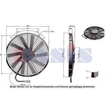 Fan, A/C condenser -- AKS DASIS, Fan Axial / Radial Blower 6/12/24...
