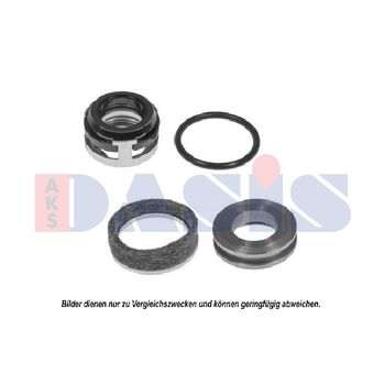Seal, compressor -- AKS DASIS, Clutch / coil cylinder head, Sealing...