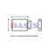 Heat Exchanger, interior heating -- AKS DASIS, VOLVO, 240 (P242, P244),...