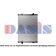 Kühler, Motorkühlung AKS DASIS 390016S