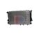 Radiator, engine cooling -- AKS DASIS, AUDI, A6 (4A, C4), (4A2,, 100,...